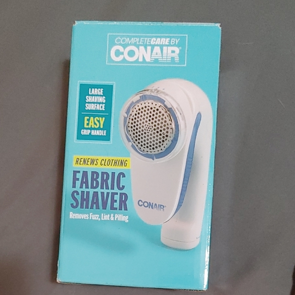 2 For 20! Conair Fabric Shaver - White and Blue